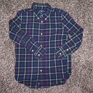 Ralph Lauren Button Down Shirt - Size: 7